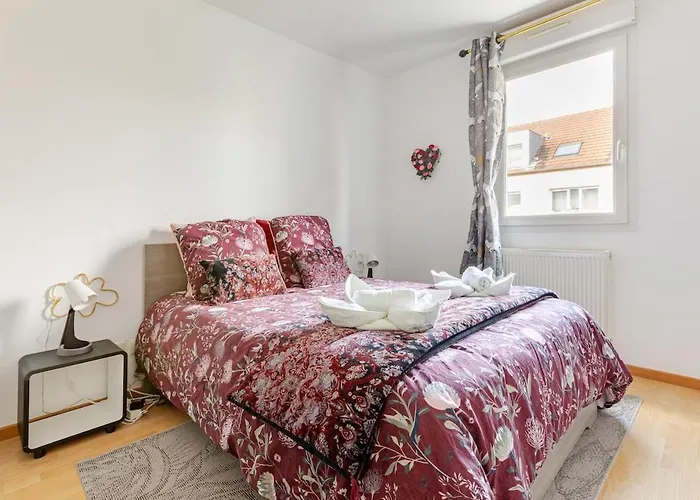 Quiet - Les Maraichers - Terrace - Private Garage Apartamento